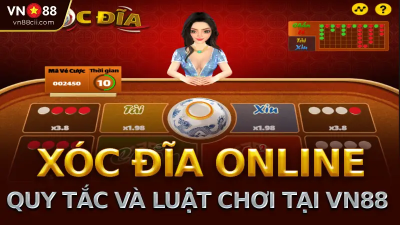 Giới thiệu về trò chơi xóc đĩa online trên nhà cái VN88