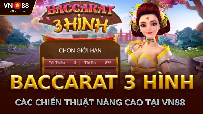 Baccarat 3 Hình tại VN88