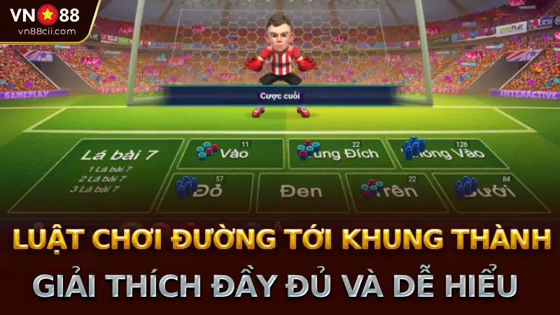 Luật chơi Đường Tới Khung Thành tại nhà cái VN88: Giải thích đầy đủ và dễ hiểu