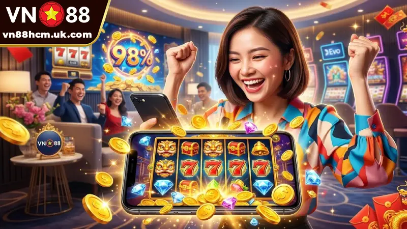 Sảnh Nổ Hũ Evo VN88 Top Game Dễ Trúng, RTP Lên Đến 98%
