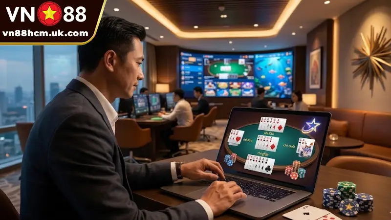 Sảnh Mậu Binh Online VN88 Có Gì Thu Hút Hàng Triệu Bạc Thủ